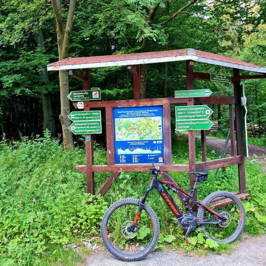 Urlaubsdomizil Am Toepfer - Ferienwohnungen In 올베르스도프 외부 사진