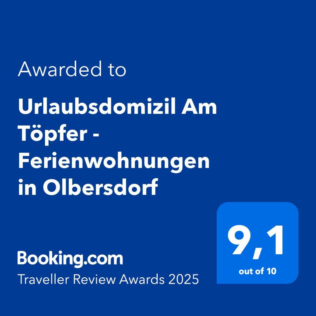 Urlaubsdomizil Am Toepfer - Ferienwohnungen In 올베르스도프 외부 사진